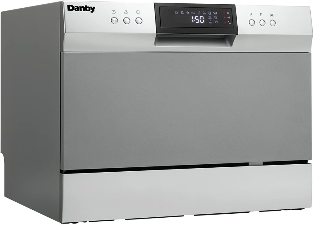 Danby Countertop Stainless Dishwasher