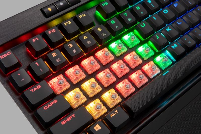 CORSAIR - K70 RGB MK.2 LOW PROFILE RAPIDFIRE Gaming Keyboard